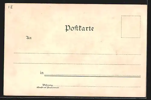 Lithographie Leipzig, Sächs.-Thür. Industrie- u. Gewerbe-Ausstellung 1897, Locomobilhalle von R. Wolf