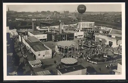 AK Köln, Offizielle Postkarte der Pressa 1928, Volksfest