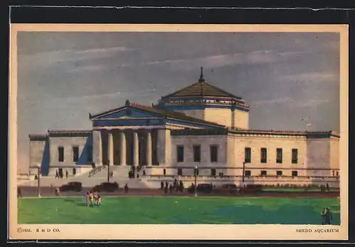 AK Chicago, Ausstellung A Century Of Progress 1933, Shedd Aquarium