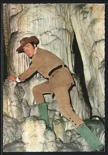 AK Karl May Film Winnetou 2. Teil, Schauspieler Eddi Arent