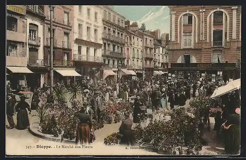 AK Dieppe, Le Marché aux Fleurs