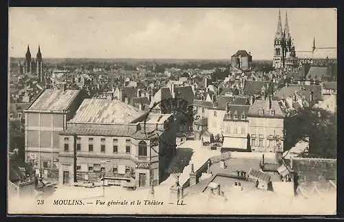 AK Moulins, Vue générale et le Théâtre