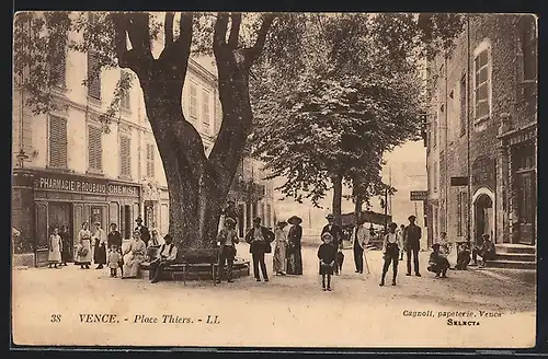 AK Vence, Place Thiers