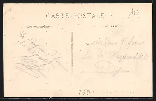 AK Amiens, Marché sur l`eau