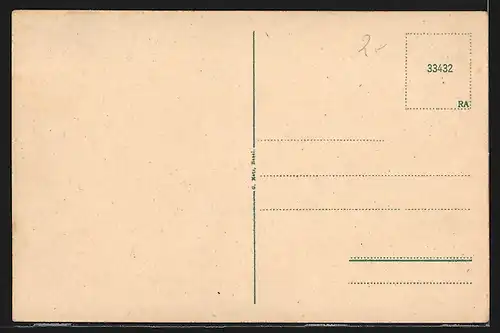 AK Rheinfelden, Partie am Rhein mit Brücke