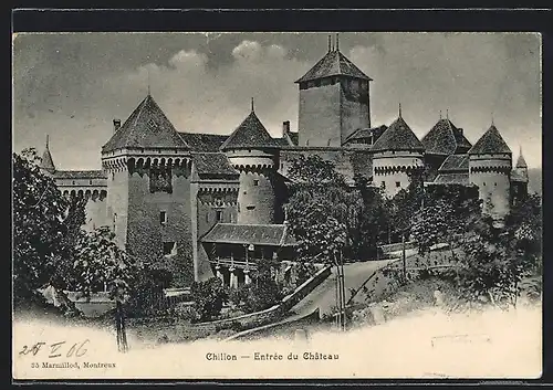 AK Chillon, Entree du Chateau