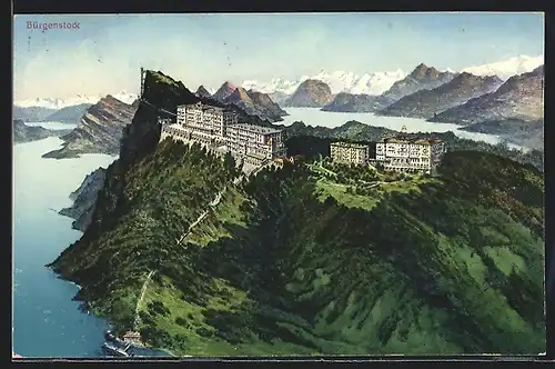 AK Bürgenstock, Hotel auf dem Berg