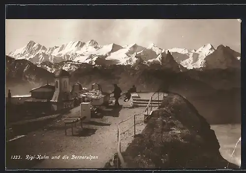 AK Rigi-Kulm, Rast in den Berneralpen