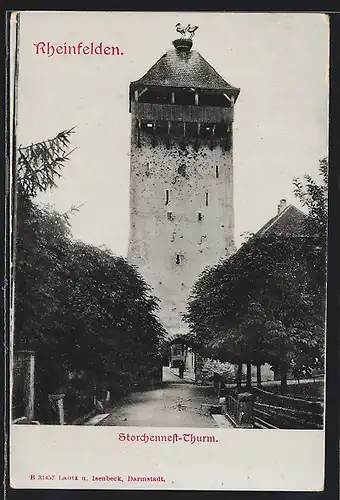 AK Rheinfelden, Storchennest-Thurm