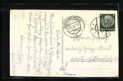 AK Turrach, Rosatinalpe, NSV-Erholungsheim mit Umgebung