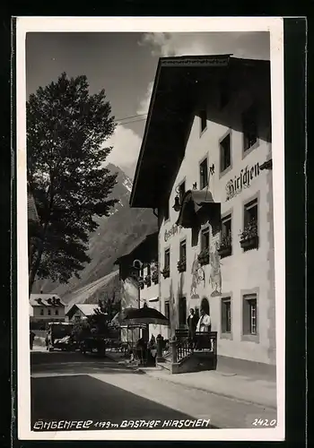 AK Längenfeld, Gasthof Hirschen