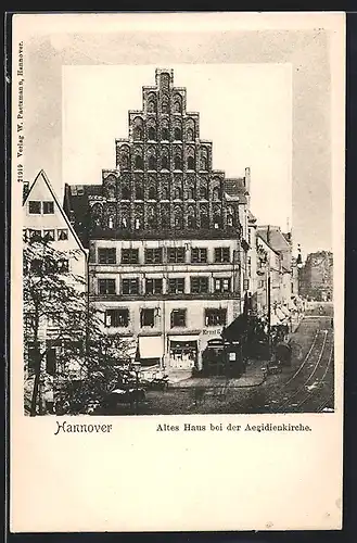 AK Hannover, Altes Haus bei der Aegidienkirche