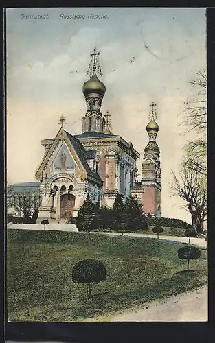 AK Darmstadt, Russische Kapelle