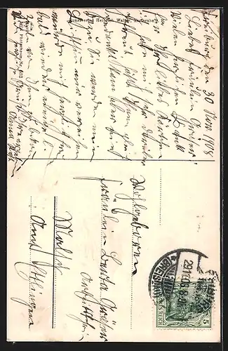 AK Freiburg i. Br., Blick auf Münster