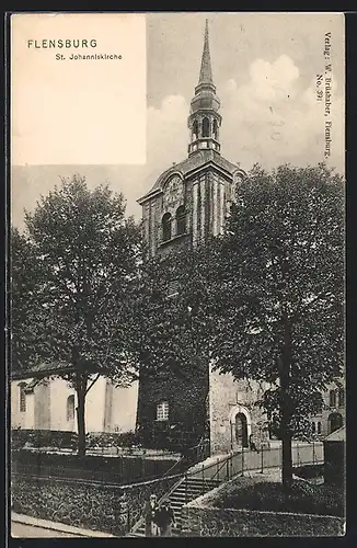 AK Flensburg, St. Johanniskirche