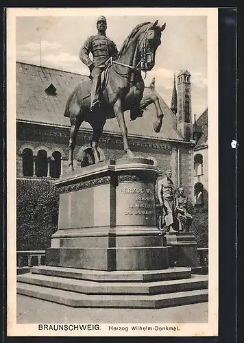AK Braunschweig, Herzog-Wilhelm Denkmal