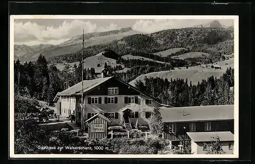 AK Oberstdorf, Gasthaus zur Walserschanz