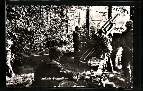 AK Artillerie-Feuerstellung der Bundeswehr