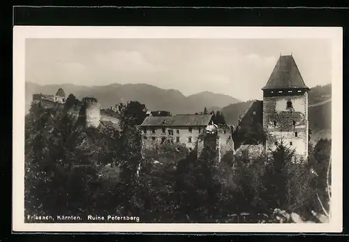 AK Friesach, Ruine Petersberg