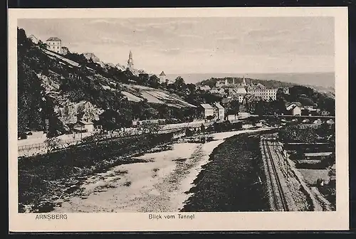 AK Arnsberg, Blick vom Tunnel