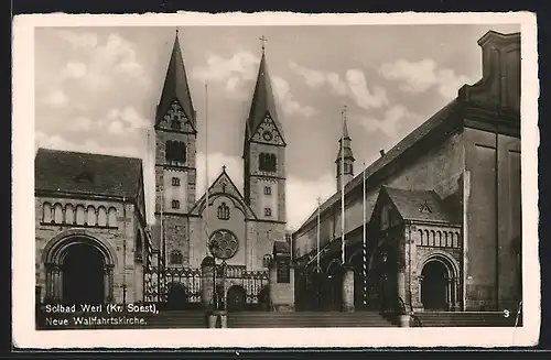 AK Werl / Soest, Neue Wallfahrtskirche