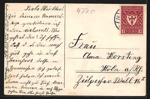 AK Soest, Partie an der Marktstrasse