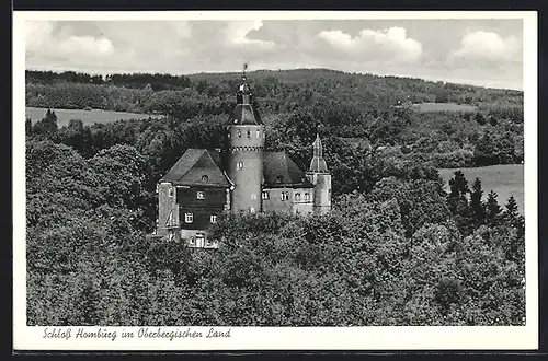 AK Nümbrecht /Rhld., Blick auf Schloss Homburg