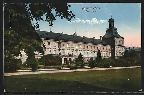AK Bonn, Blick auf die Universität