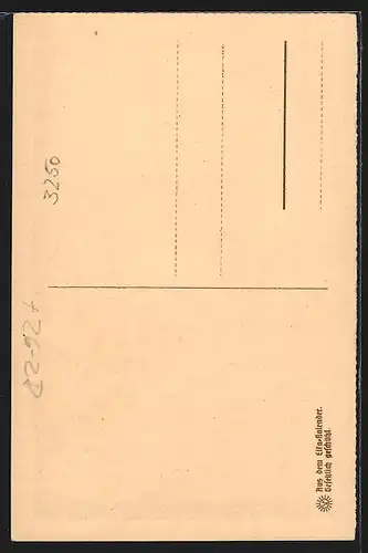 Steindruck-AK Hameln, Klütturm