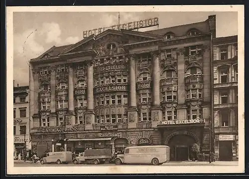 AK Berlin-Kreuzberg, Hotel Excelsior von Curt Elschner