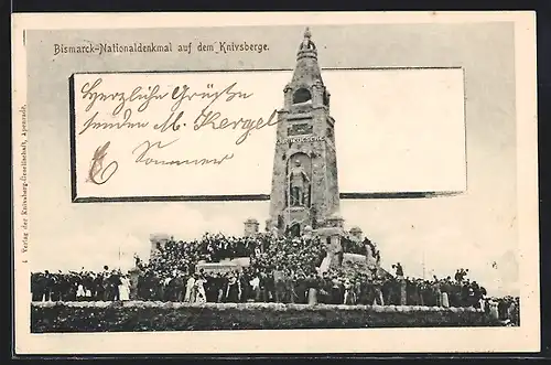 AK Knivsberg, Bismarck-Nationaldenkmal