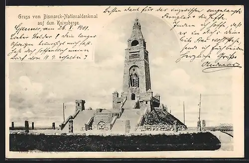 AK Knivsberg, Bismarck-Nationaldenkmal