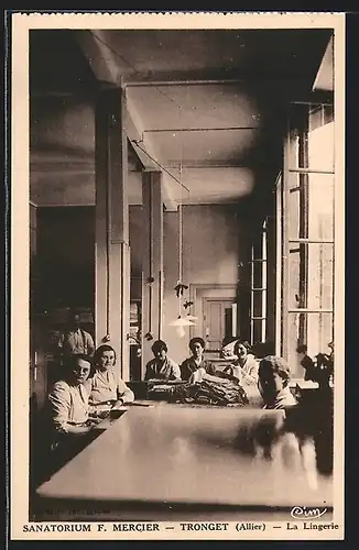 AK Tronget, Sanatorium F. Mercier, La Lingerie