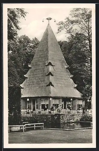 AK Dresden, Jubiläums-Gartenbau-Ausstellung 1926, Blick auf die Palmenterrasse