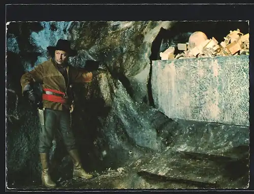 AK Herbert Lom in Der Schatz am Silbersee, Karl May