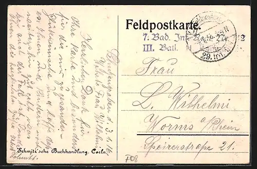 AK Vouziers, Rue Désiré Geulliot / Coblenzerstrasse