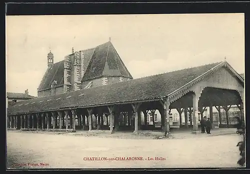 AK Chatillon-sur-Charlonne, Les Halles