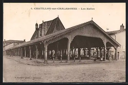 AK Chatillon-sur-Chalaronne, Les Halles
