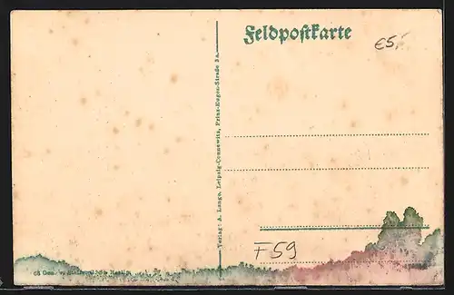 AK St. Souplet, Ortsansicht