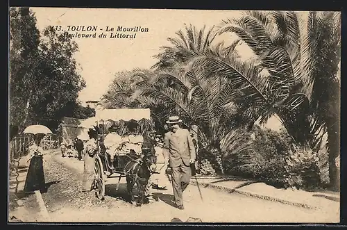 AK Toulon, le mourillon, boulevard du Littoral