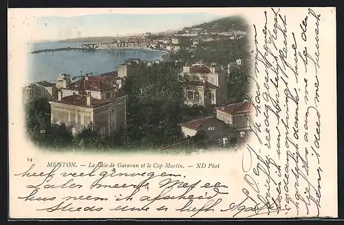 AK Menton, La Baie de Garavan et le Cap Martin