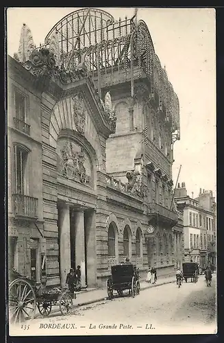 AK Bordeaux, La Grande Poste