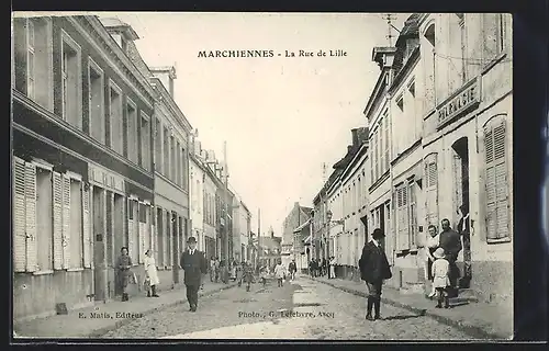 AK Marchiennes, La Rue de Lille