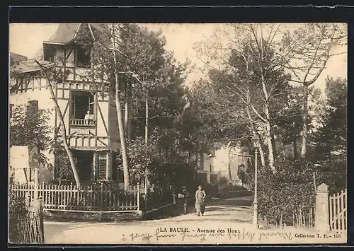 AK La Baule, Avenue des Houx