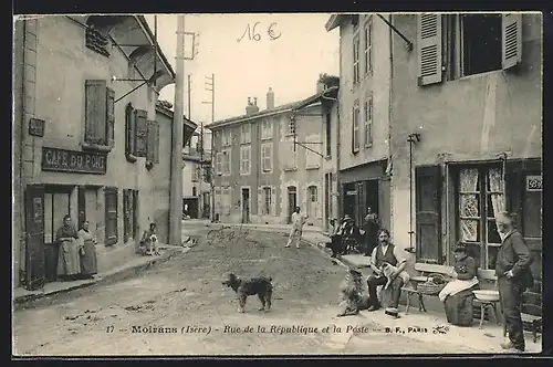 AK Moirans, Rue de la République et la Poste