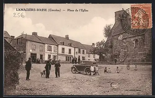 AK Lamazière-Basse, Place de l`Eglise