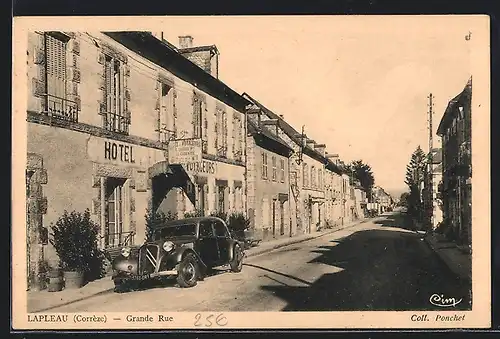 AK Lapleau, Grande Rue, Hotel Voyageurs