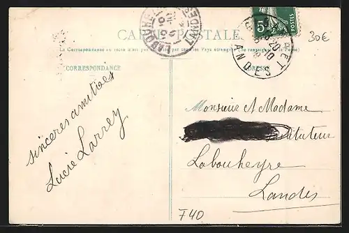 AK Gabarret, Rue de la Poste