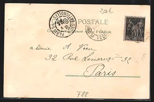 Lithographie Plombières les Bains, Ortsansicht, Chapelle Saint Joseph