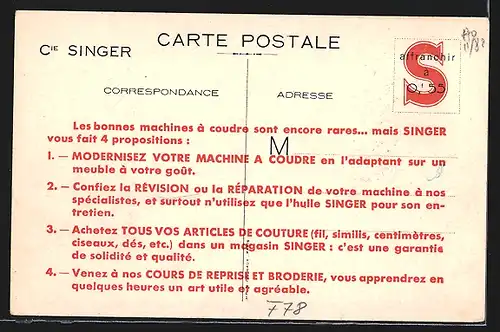 AK Bonnières-s / -Seine, L`Usine Singer